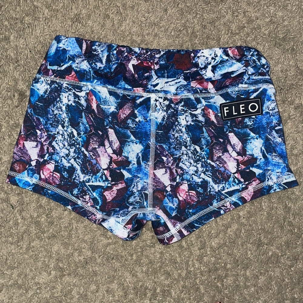 Fleo Original Gemstone Jewel Crossfit Bike Shorts